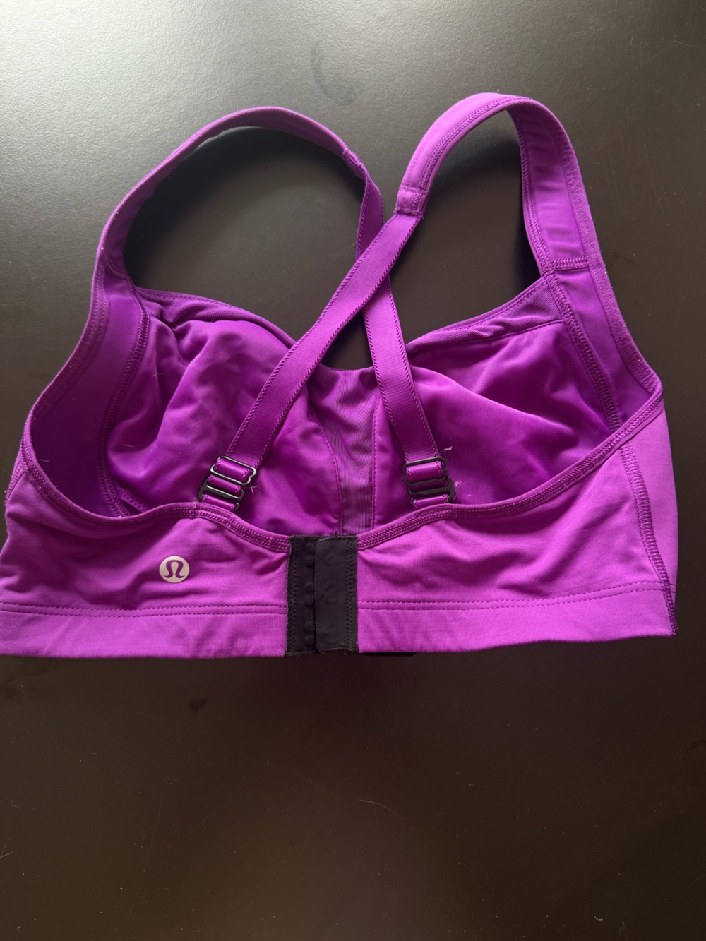 lululemon athletica Purple Women's Sports Bra with Cross-Back Straps